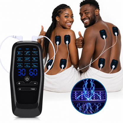 Relax EMS - Solution Anti-Douleur pour le Dos, les Jambes et les Épaules